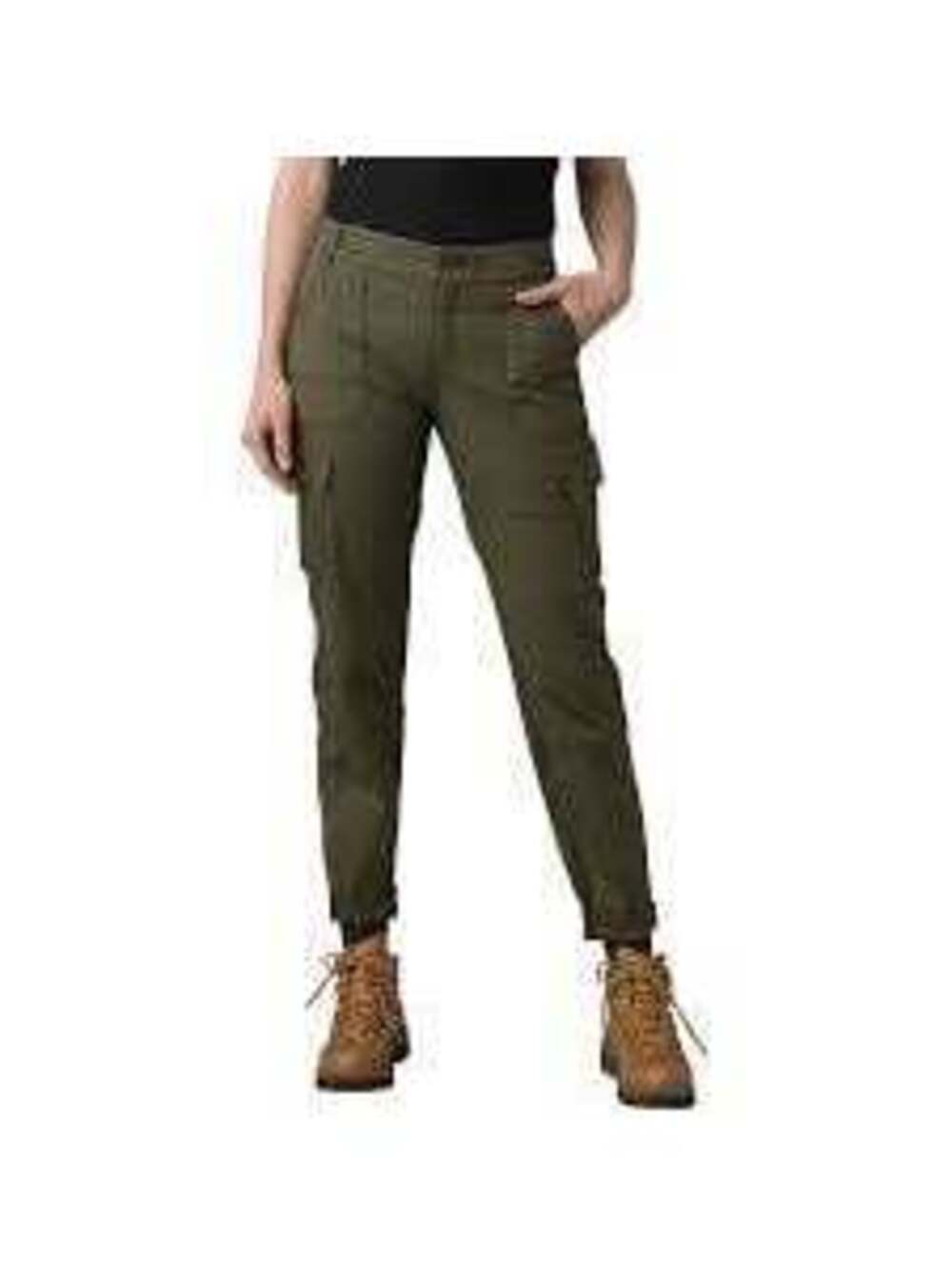 PrAna Elle Cargo Pant Women's Olive Green Size 0